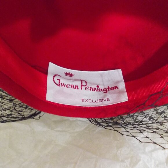 Vintage Gwenn Pennington Michael Howard Hat - Picture 5 of 6